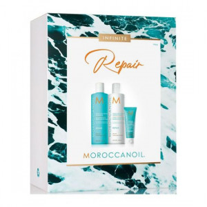 Pachet Spring Repair pentru par deteriorat, Moroccanoil
