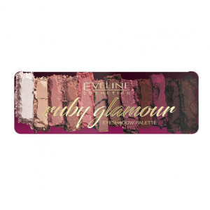 Paleta de farduri Eveline Cosmetics Ruby Glamour - Img 2