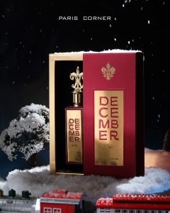 Paris Corner December Rose, Apa de Parfum, Unisex, 85 ml
