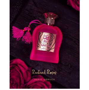 Paris Corner Rua Radiant Roses Apa de Parfum, Femei, 100 ml