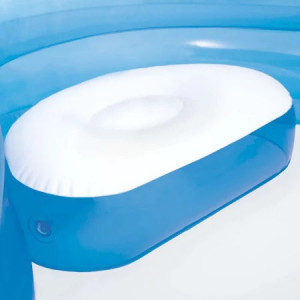 Piscina gonflabila pentru copii Intex Family Lounge, 229 x 229 x 66 cm