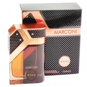 Rave Marconi Black, Apa de Parfum, Barbati, 100 ml