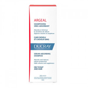 Sampon crema sebo-absorbant pentru par gras Argeal, Ducray - Img 2