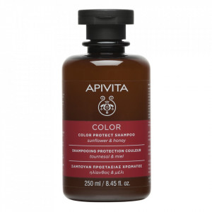 Sampon pentru par vopsit Apivita, 250 ml