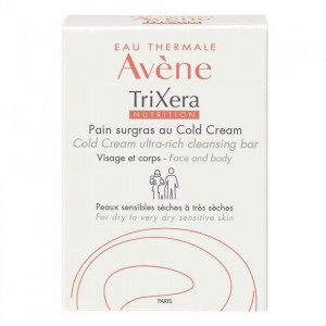 Sapun hidratant pentru piele sensibila si uscata Trixera Nutrition, Avene