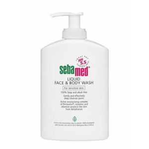 Sebamed lichid dermatologic de curatare pentru fata si corp