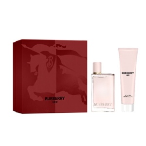 Set Burberry Her Apa de Parfum 50 ml + Lotiune de corp, Femei, 75 ml