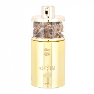 Set cadou Ajmal Aurum, Apa de Parfum, Femei, 75 ml + Gel de dus 200 ml + Unt de corp 200 ml + Pudra de corp parfumata 100 g - Img 4