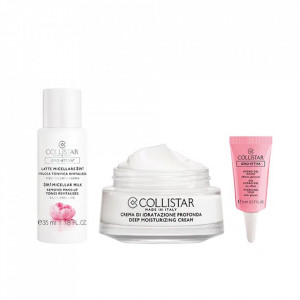 Set cadou Collistar 3 In 1 Micellar Milk 35 Ml + Fresh Moisturizing Gelee Cream Oil Fre 30 Ml + Gel contur ochi 5 Ml - Img 2