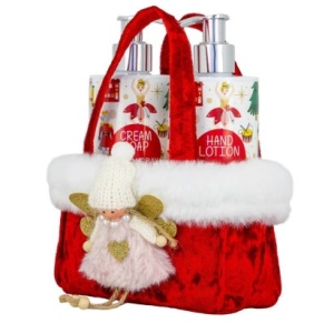 Set Cadou Vivian Gray Red Velvet cu Săpun Lichid și Loțiune de Mâini, 2 x 250 ml