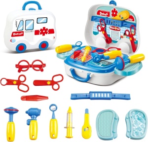 Set de doctor pentru copii - Valiza medicala portabila cu accesorii