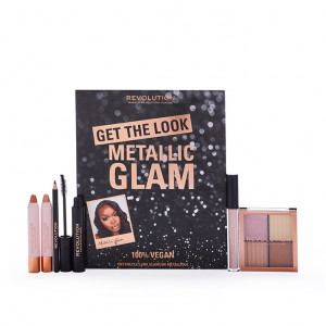 Set de machiaj Get The Look - Metallic Glam Makeup Revolution