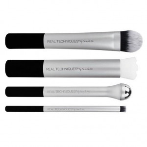 Set de pensule pentru machiaj Real Techniques Prep & Prime, 4buc - Img 2