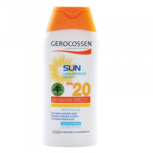  Lapte pentru protectie solara cu SPF 20, Gerocossen
