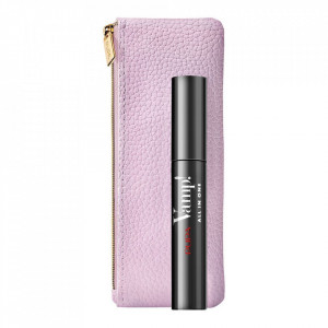 Set Mascara Pupa, Vamp! All In One Volumizing & Lengthening 001 Black, 9 ml + husa