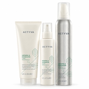 Set pentru volum Kemon Actyva Volume e Corposità, Sampon 250 ml + Spray 125 ml + Spray uscat 200 ml