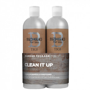 Set TIGI Sampon + Balsam pentru barbati Bed Head for Men Clean Up Daily