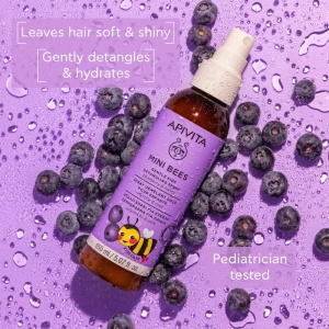 Spray pentru descurcarea parului fara clatire Mini Bees Gentle Kids Apivita, 