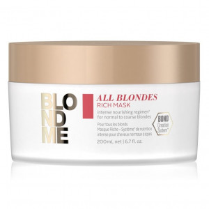 Tratament pentru par, Schwarzkopf Professional, Rich All Blonde, 200 ml