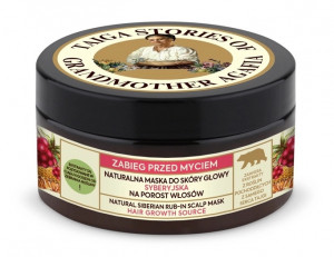 Tratament scalp pentru stimularea cresterii parului Siberian 100ml, Bunica Agafia