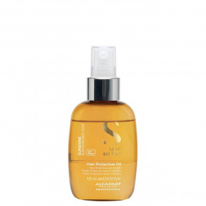 Ulei Bifazic pentru Protectie Solara Alfaparf Semi di Lino Sunshine Hair Protective Oil, 125 ml