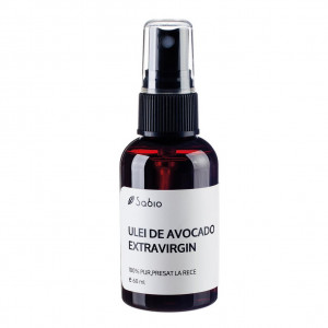 Ulei de avocado natural extravirgin, Sabio 60 ml