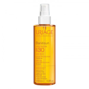 Ulei uscat cu protectie solara SPF30 Bariesun Uriage, 200 ml
