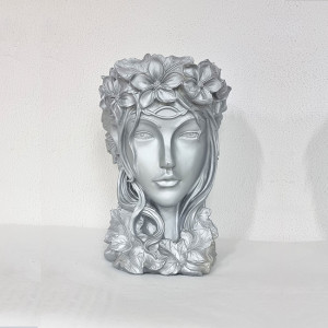 Vaza Venus Flower Lady, silver - Img 2