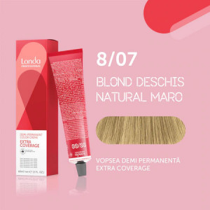 Vopsea de par Londa Professional Londacolor Extra Cover 8/07 - Img 2