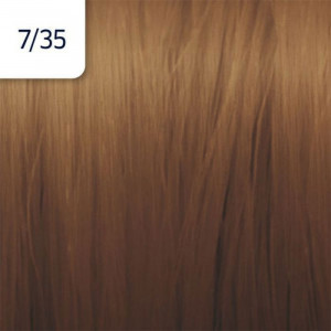 Vopsea de par permanenta Wella Professionals Illumina Color 7/35