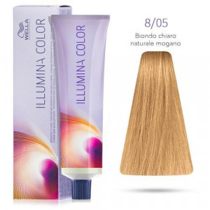 Vopsea de par permanenta Wella Professionals Illumina Color 8/05