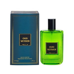 Yalla Oud Vetiver, Apa de Parfum, Barbati
