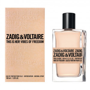 Zadig & Voltaire This is Her! Vibes of Freedom, Apa de Parfum, Unisex,100 ml