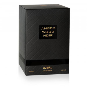 Ajmal Amber Wood Noir, Apa de Parfum, Unisex - Img 3