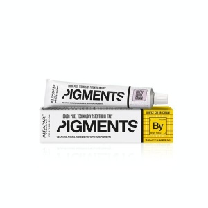 Alfaparf Milano Pigments Bright Yellow BY, Cremă de Colorare Directă pentru Păr, 90 ml