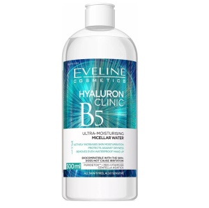 Apa micelara Eveline Cosmetics, Hyaluron Clinic B5, 500 ml