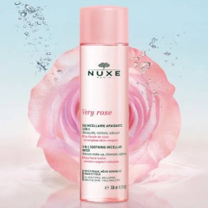 Apa micelara hidratanta 3in1 Nuxe - Very Rose, 200ml - Img 2