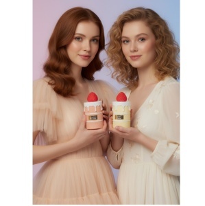 Arabiyat Sugar Strawberry Tres Leches, Apa de Parfum, Femei