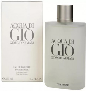 Armani Acqua di Gio for Him, Barbati, Apa de Toaleta, 200 ml