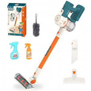 Aspirator vertical de jucarie 3in, cu sunete si lumini
