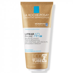 Balsam cu tripla actiune impotriva puseurilor de uscaciune a pielii Lipikar Baume AP+M Eco Tube, 200 ml, La Roche-Posay