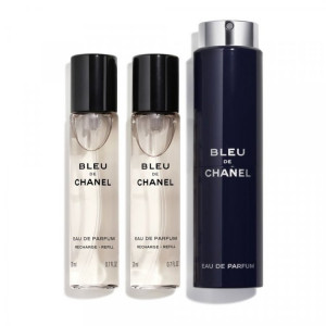Bleu de Chanel, Barbati, Apa de Parfum, 3 x 20 ml