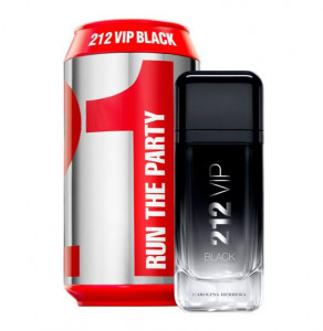 Carolina Herrera 212 VIP Black, Run the Party, Barbati