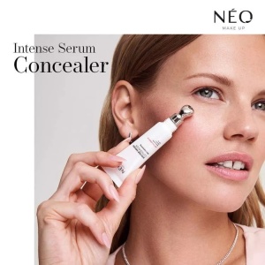 Corector cu SPF 10 Porcelain Intense Serum Concealer, 10 ml, Neo Make Up