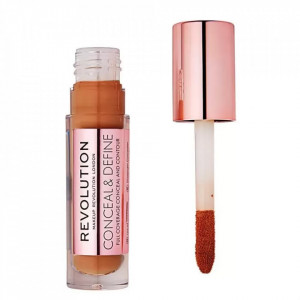 Makeup Revolution, Conceal & Define, Corrective, Liquid Concealer, C 14, 4 g