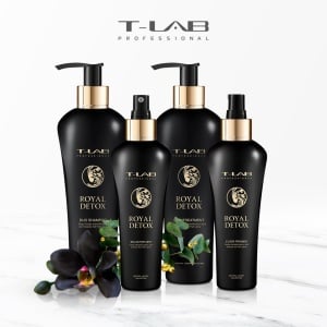Crema de corp T-LAB Professional Royal Detox Absolute, 300 ml