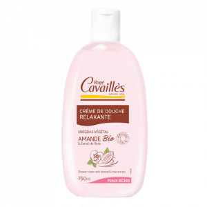 Crema de dus relaxanta cu unt de migdale si extarct de trandafir, Roge Cavailles