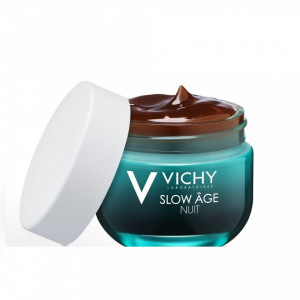 Crema de noapte si masca Vichy Slow Age - Img 3