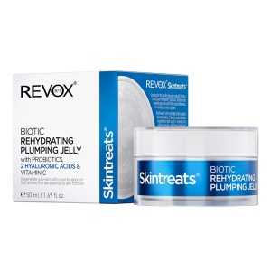 Crema-gel rehidratant cu efect de umplere Revox Skintreats Biotic, 50 ml