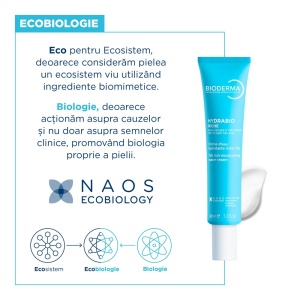Crema intens hidratanta pe baza de apa Hydrabio Riche, 40 ml, Bioderma